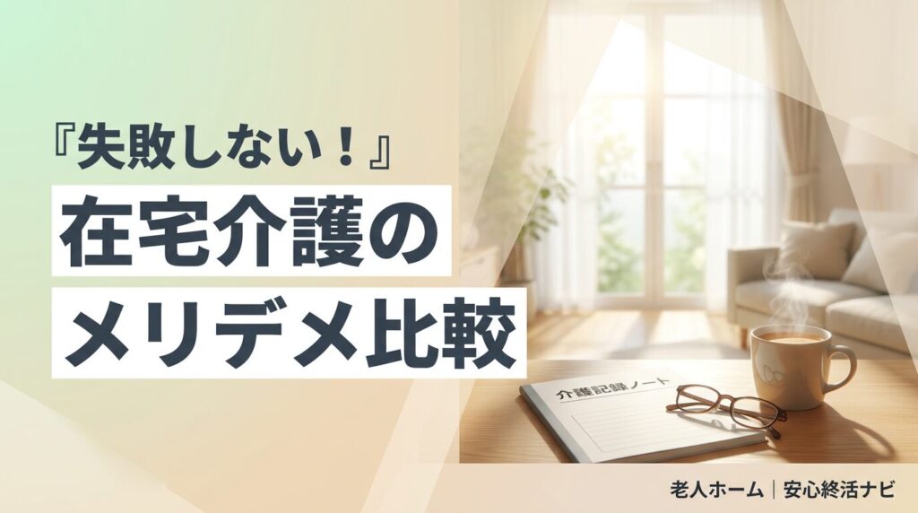 在宅介護 メリット デメリットのイメージ画像